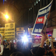 Illustration for article titled Live From New York, a Racist Piece of Shit!: Protesters Greet Donald Trump Outside iSaturday Night Live /i